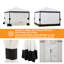 3m x 3m Steel Patio Gazebo