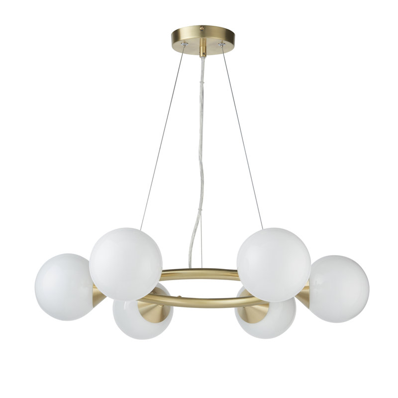 Bendeguz 6 - Light Waggon Wheel Chandelier