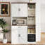 Buffet 71 po avec armoire et tiroir Farmhouse Kitchen 71 po
