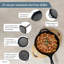 Buckingham Pre-seasoned Cast Iron Frying Skillet Pan -1079554226