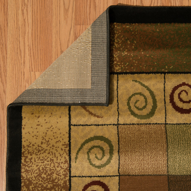Geometric Indoor Rug, Rectangle 3'11" x 5'3"