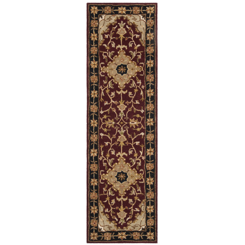 Balthrop Hand Tufted Wool Oriental Rug, Runner 2'3" x 6'