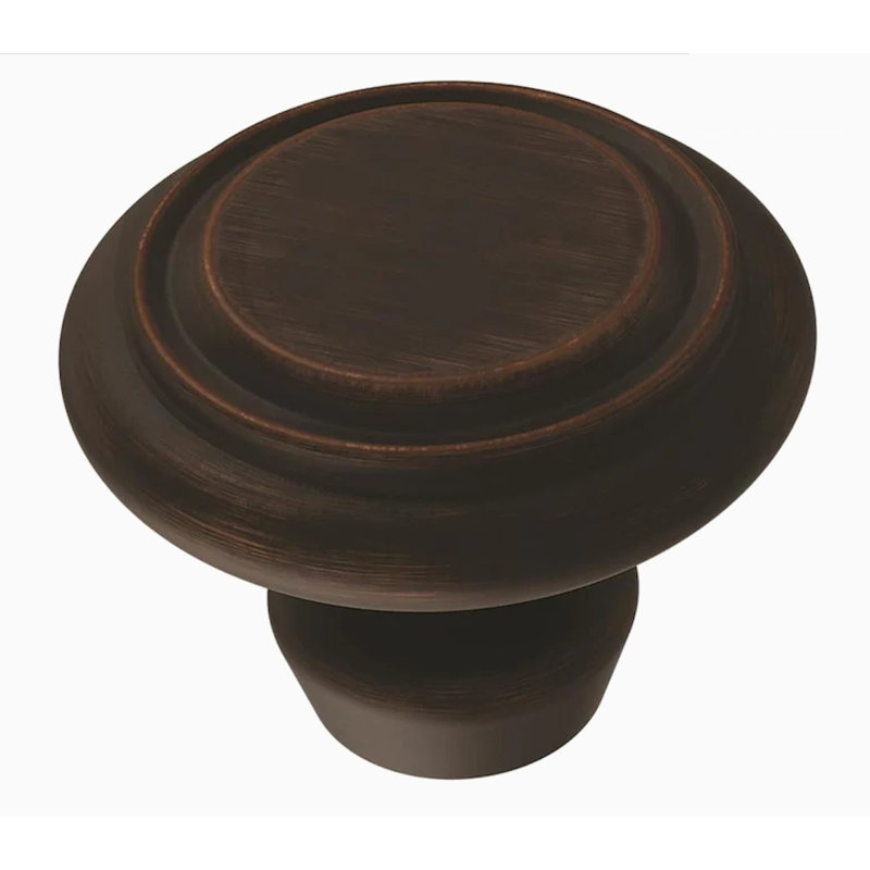 (5 Pack) 1-1/4 inch Classic Contour Knob, Matte Bronze