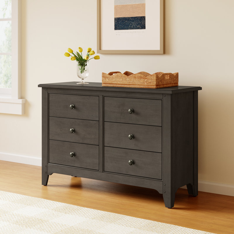 Mabank Kids Dresser, Dusk Gray