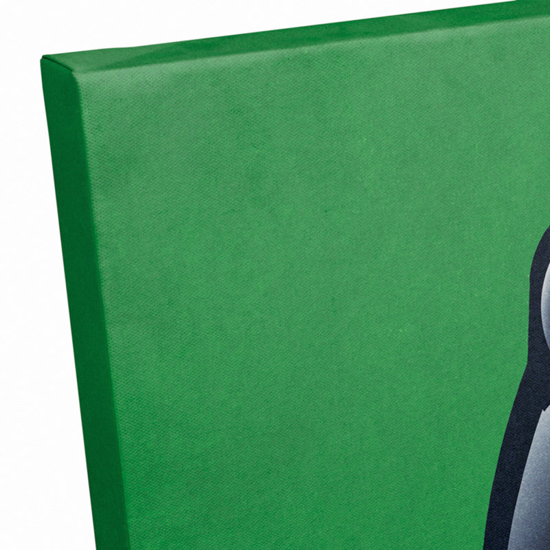 Art sur toile game on toile Brock, H 16 po x l 20 po x P 1,25 po, Vert