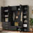 4-in-1 Hall Tree With Padded Bench, 4 Hooks, 3 Drawers And Adjustable Storage Shelves-1644349314
