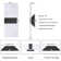Dimmable LED Wall Sconces 4 Color Temperature Set of 2