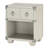Grey 1-Drawer Nightstand