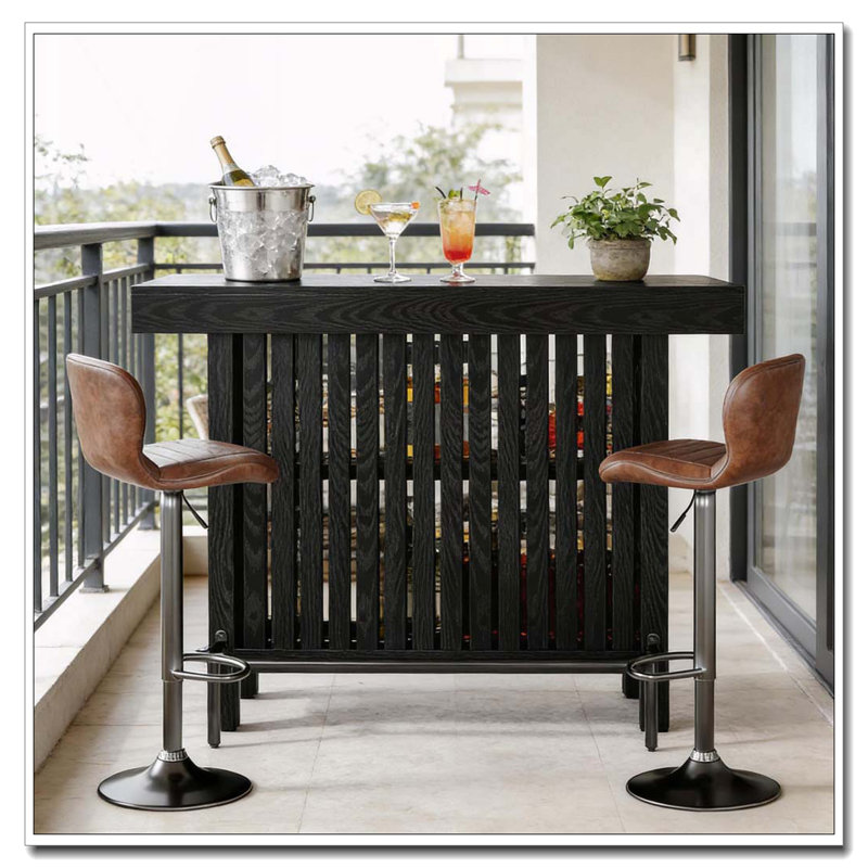 Table de salle à manger, Noir