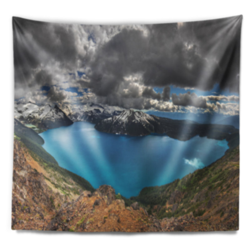Polyester Tapestry, 50" H x 60" W