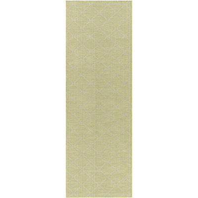 Tapis intérieur / extérieur vert Brimberry