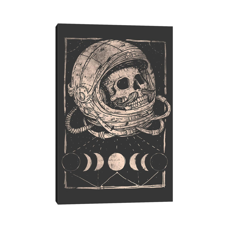 Infinity par Mike Koubou - impression d'art graphique, Toile tendue, H 12 po x l 8 po x P 0,75 po