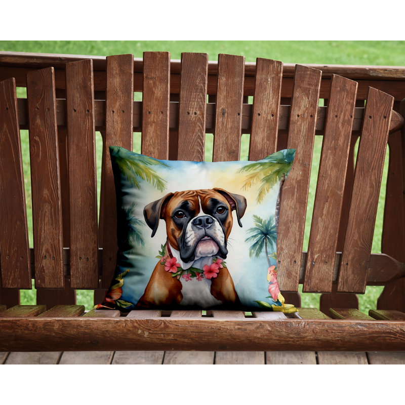 Outdoor Throw Pillow, 14"H x 14"W