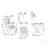 Borchardt 2 Seater Bistro Set with Cushions