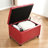 Magoon Faux Leather Ottoman-2041111987