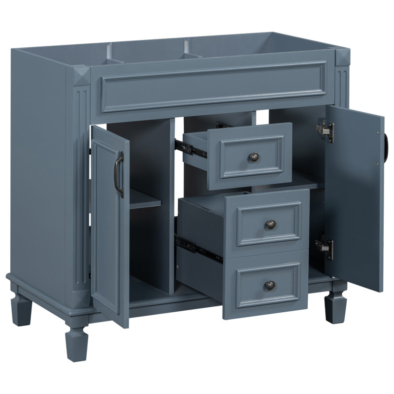 Base de meuble-lavabo simple 35,9 po seulement