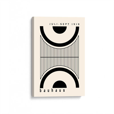 Toile tendue Minimalist Bauhaus Chronicle