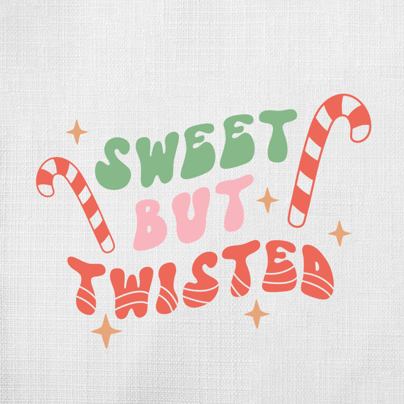 ChristmasCuteQuotes-13 Reversible Throw Pillow, 16" x 16"