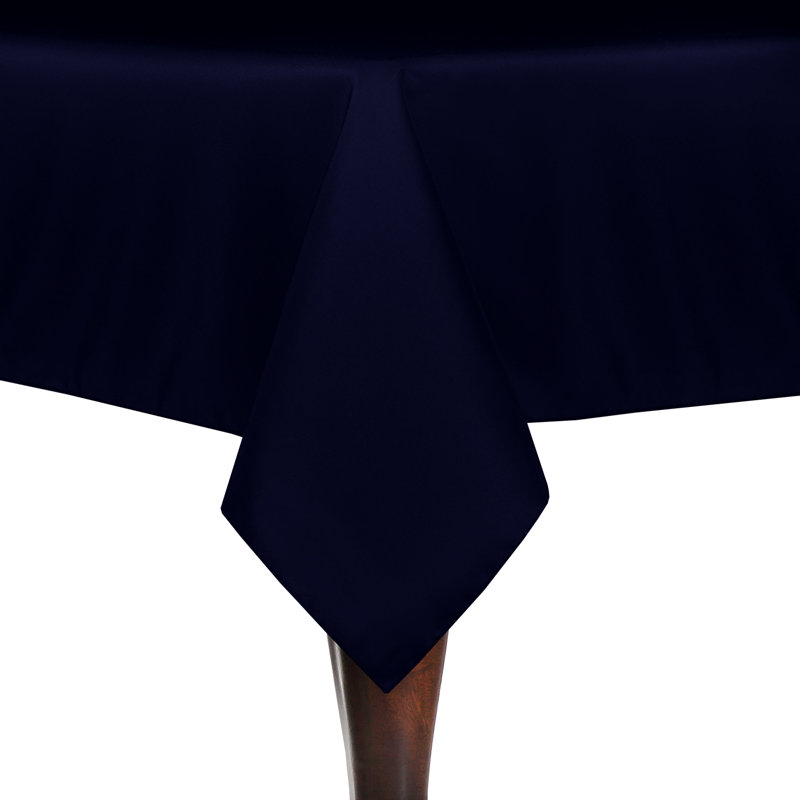 Solid Color Square Tablecloth, 90" x 60", 10, Deep Royal