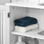 Armoire de meuble-lavabo moderne sous le comptoir avec 2 portes