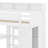 Heribert Wood Twin Size Loft bed with Multiple Storage Shelves and Wardrobe-7512206