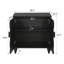 30.31" Sideboard With With Honeycomb Pattern