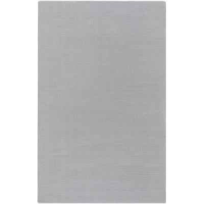 Crowe Gray Hand-Loomed Wool Rug