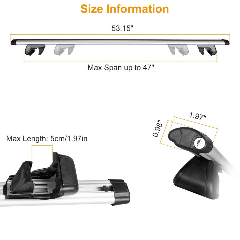 Barre transversale de toit