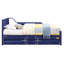 Lit de jour simple Egon en métal avec lit gigogne, lit d'invité, lit plateforme-2092818854