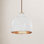 Bianca Single Light Ceramic Dimmable Pendant
