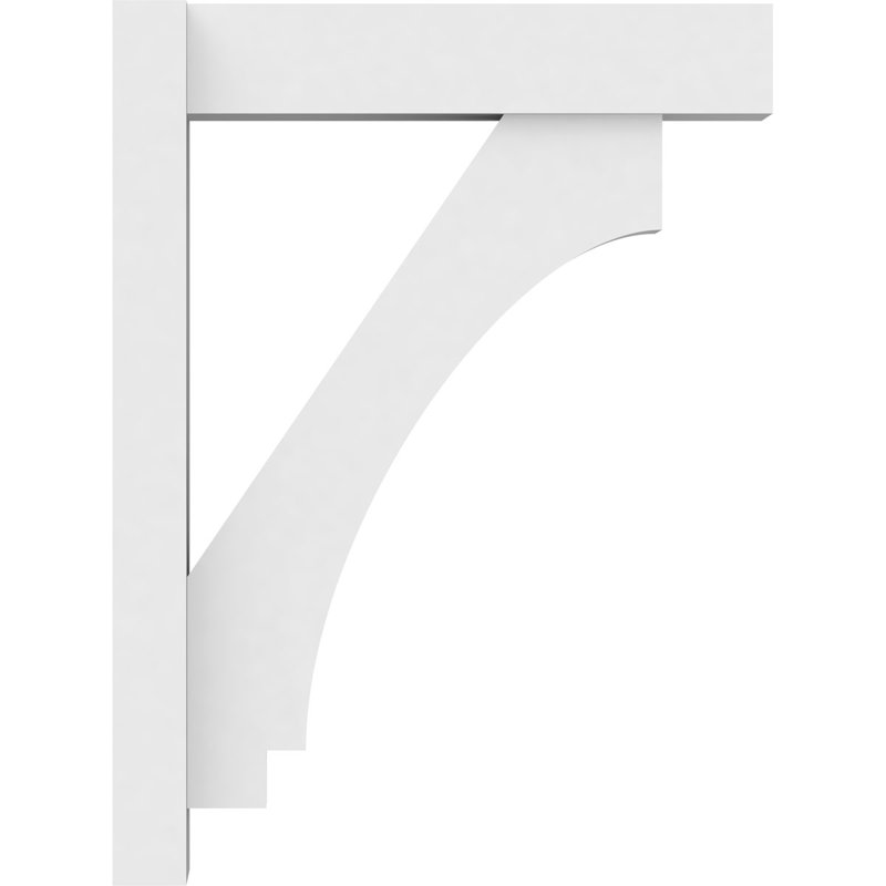 Persienne en PVC de qualité architecturale Imperial, L 5 po, H 24 po x P 18 po