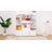 Kids Storage Organizer with 3 Removable Drawers, White Cube Bookcase