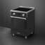 Smeg Professional Range, 24", Induction, Matte Black