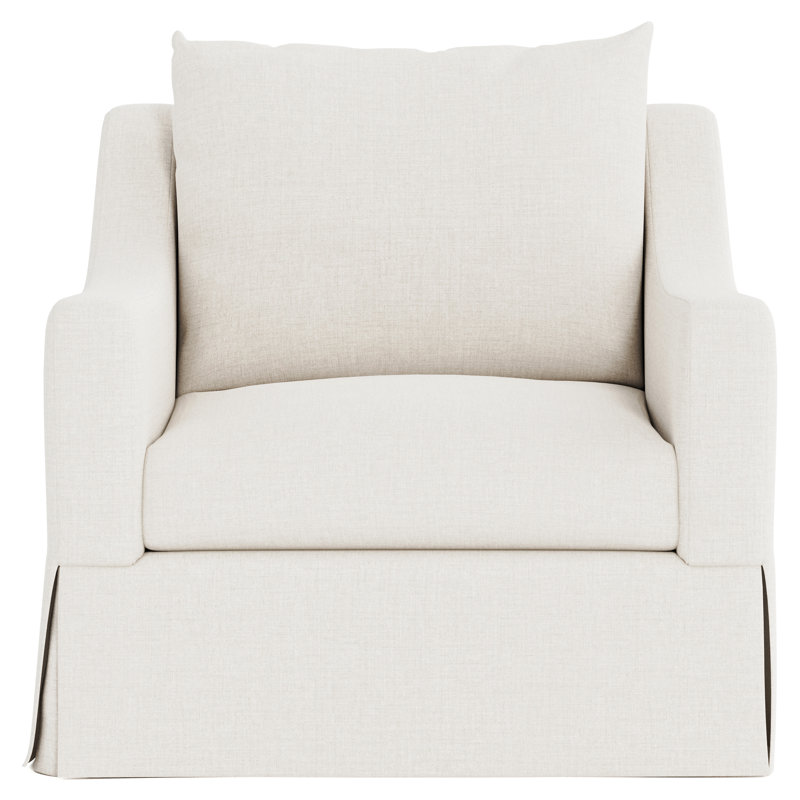 Grace Upholstered Swivel Armchair