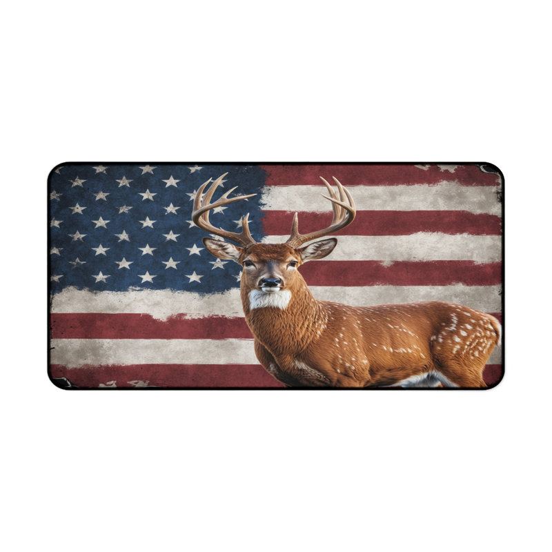 Polyester Desk Pad, 14.4x12.1