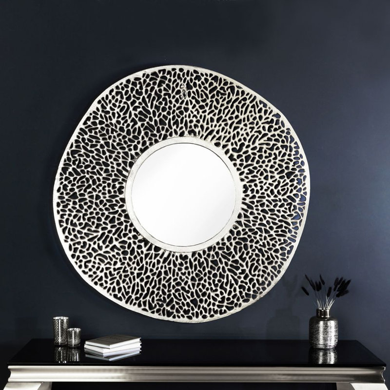 Sanita Novelty Mirror, 76cm x 76cm, Silver