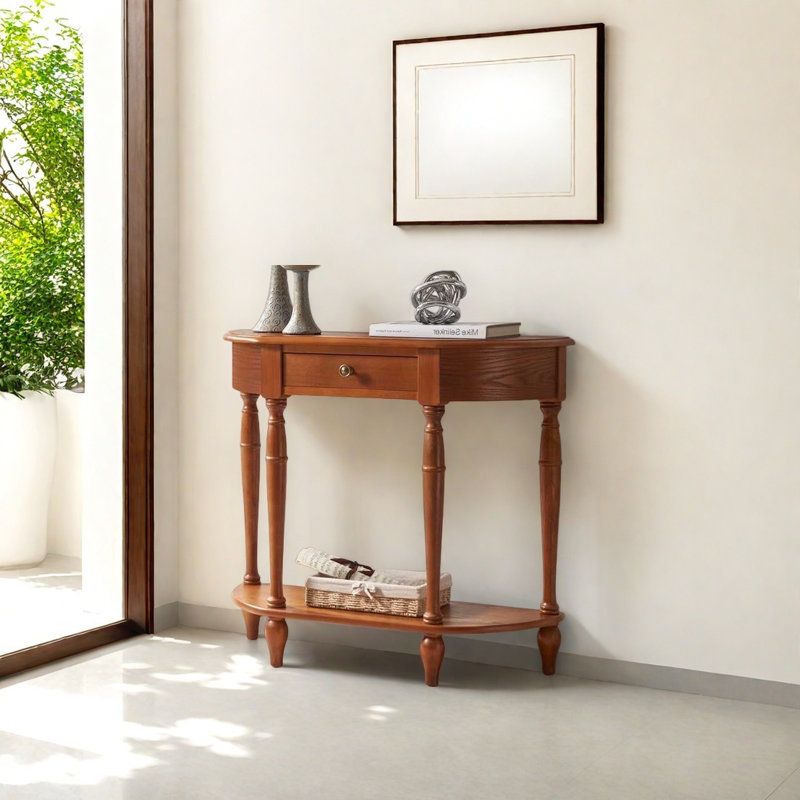Console rétro minimaliste, Brun