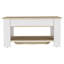 Table de rangement, une tablette de table extensible, quatre pieds, tablette inférieure-84377358