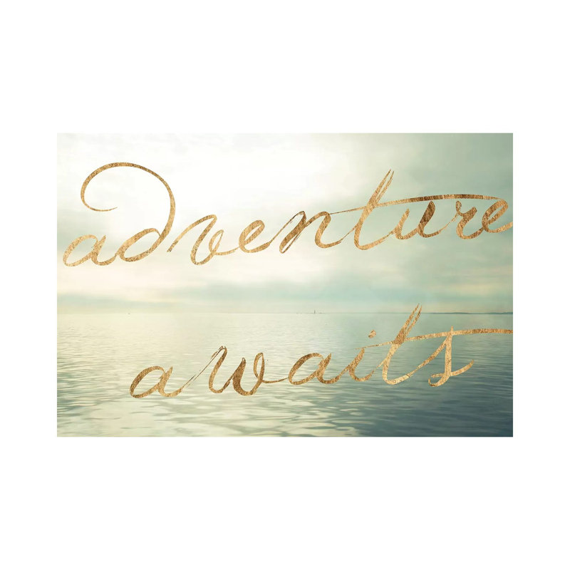 Water Bliss II by Sonja Quintero - Wrapped Canvas Print, 20.32 cm H x 30.48 cm W