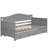 Twin Wooden Daybed With Trundle Bed, Sofa Bed-862284313