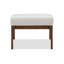 Repose-pieds Cue blanc noyer foncé-120595936