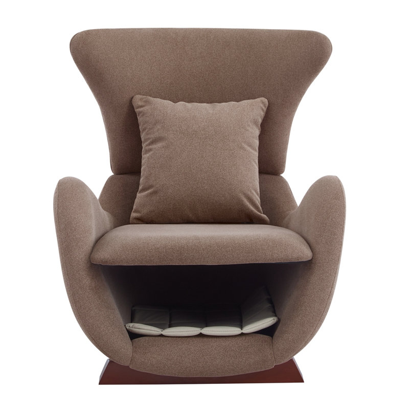 Chaise d'appoint moderne en polyester avec espace pour animaux / rangement - capacité de 330 lb, chaise longue de salon, design élégant et durable