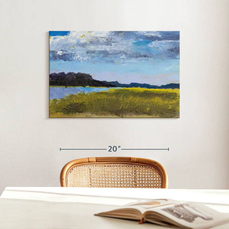 Alvord Blue Skies Field, H 16 po x l 24 po