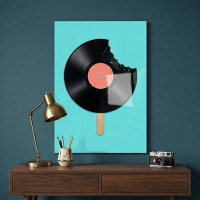 «Sweet Beats Retro», impression sur verre trempé