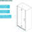 Fold Shower Door, 36w X 72h, Matte Black Finish, 1/4 Inch Tempered Clear Glass, Bi - Design, Water To Keep Away, High Grade Stainless Steel Components, Reversible Installation For Custom Layout, 180°