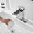 Single-Hole Single-handle Bathroom Faucet with Drain Assembly-79721952