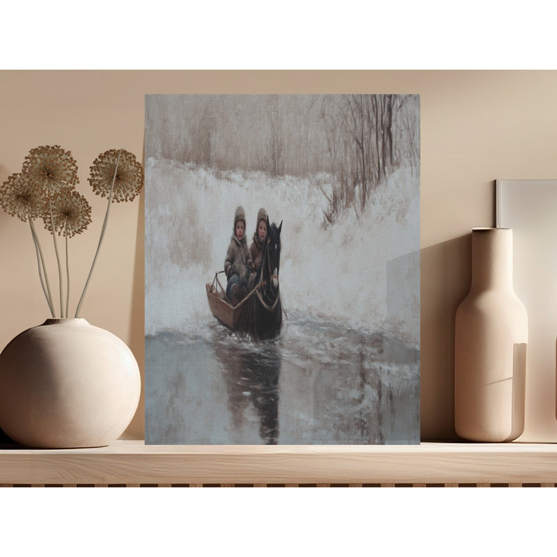 Fortner Wrapped Canvas Print Set, 15x30