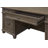 Alderton Solid Wood Solid Wood Credenza Desk with Built-In Electrical Outlet