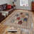 Luxurious Woven Area Rug, 5.9 x 9.2 ft, 100% Polyester, Antibacterial | Non-Slip PVC Felt Dot Underside, 0.3 in Pile Height | Machine Washable, 3D Digital Print, Perfect for Living Room & Bedroom Décor-542474221