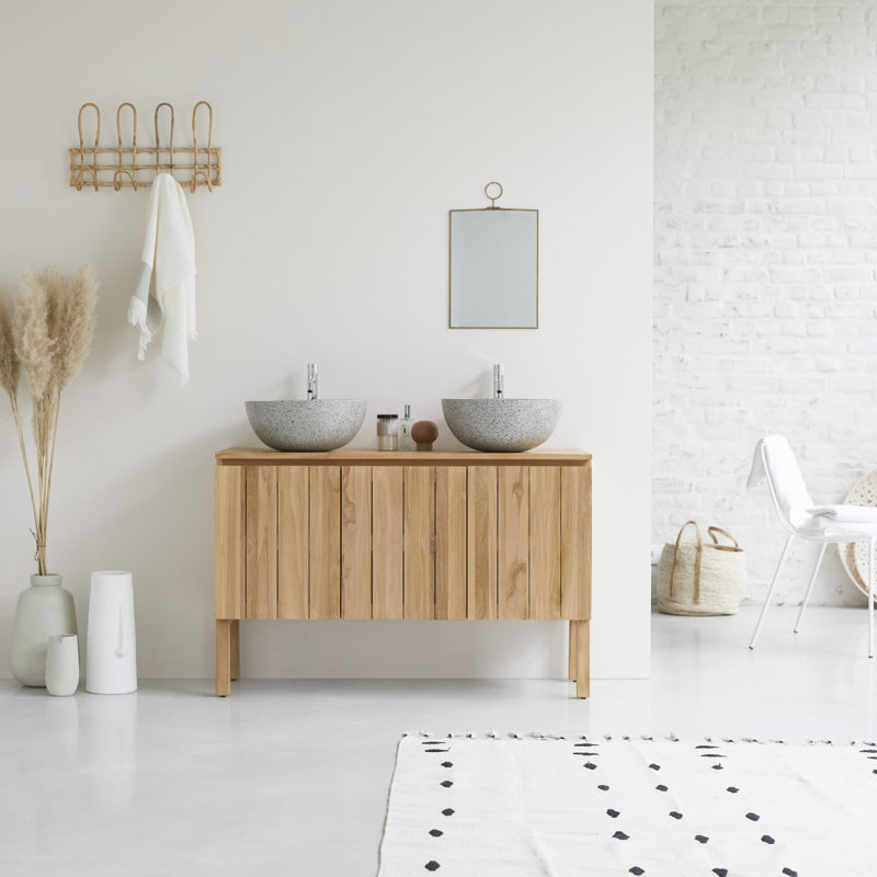 Jill 47.24'' W Double Bathroom Vanity Base